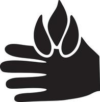 Fire hot icon symbol image vector. Illustration of the danger fire burn image design. EPS 10 vector