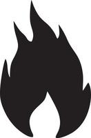 Fire hot icon symbol image vector. Illustration of the danger fire burn image design. EPS 10 vector