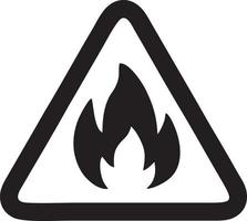 Fire hot icon symbol image vector. Illustration of the danger fire burn image design. EPS 10 vector