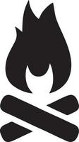 Fire hot icon symbol image vector. Illustration of the danger fire burn image design. EPS 10 vector