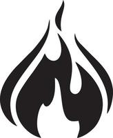 Fire hot icon symbol image vector. Illustration of the danger fire burn image design. EPS 10 vector