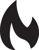 Fire hot icon symbol image vector. Illustration of the danger fire burn image design. EPS 10 vector