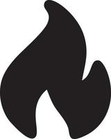 Fire hot icon symbol image vector. Illustration of the danger fire burn image design. EPS 10 vector