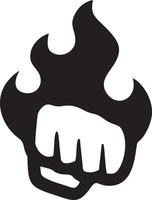 Fire hot icon symbol image vector. Illustration of the danger fire burn image design. EPS 10 vector