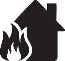 Fire hot icon symbol image vector. Illustration of the danger fire burn image design. EPS 10 vector