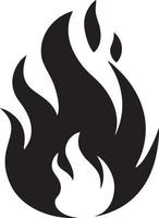 Fire hot icon symbol image vector. Illustration of the danger fire burn image design. EPS 10 vector