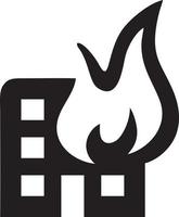 Fire hot icon symbol image vector. Illustration of the danger fire burn image design. EPS 10 vector