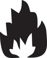 Fire hot icon symbol image vector. Illustration of the danger fire burn image design. EPS 10 vector