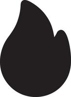 Fire hot icon symbol image vector. Illustration of the danger fire burn image design. EPS 10 vector