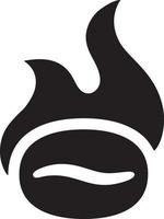 Fire hot icon symbol image vector. Illustration of the danger fire burn image design. EPS 10 vector