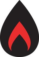 Fire hot icon symbol image vector. Illustration of the danger fire burn image design. EPS 10 vector