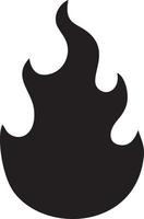 Fire hot icon symbol image vector. Illustration of the danger fire burn image design. EPS 10 vector