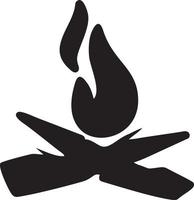 Fire hot icon symbol image vector. Illustration of the danger fire burn image design. EPS 10 vector