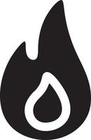 Fire hot icon symbol image vector. Illustration of the danger fire burn image design. EPS 10 vector