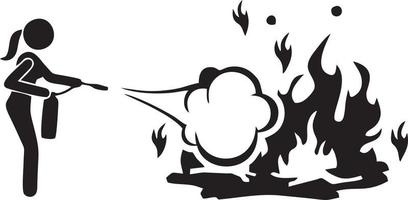 Fire hot icon symbol image vector. Illustration of the danger fire burn image design. EPS 10 vector