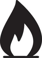 Fire hot icon symbol image vector. Illustration of the danger fire burn image design. EPS 10 vector