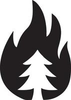 Fire hot icon symbol image vector. Illustration of the danger fire burn image design. EPS 10 vector