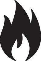 Fire hot icon symbol image vector. Illustration of the danger fire burn image design. EPS 10 vector