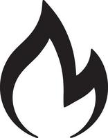 Fire hot icon symbol image vector. Illustration of the danger fire burn image design. EPS 10 vector