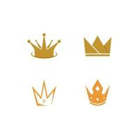 Crown Logo Template vector icon