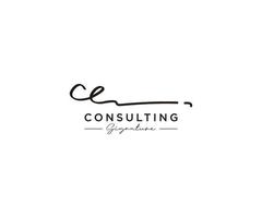 Initial CE signature logo collection template vector. Hand drawn Calligraphy lettering Vector illustration.