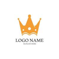 Crown Logo Template vector icon