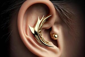 metal luxury accessory piercing year illustration photo