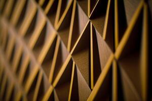 wooden rhombus abstract texture background photo