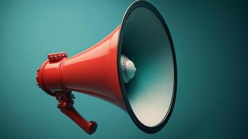 megaphone speaker aesthetic photo