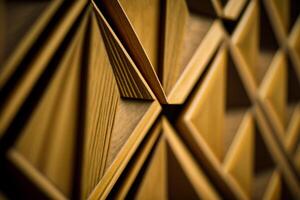 wooden rhombus abstract texture background photo