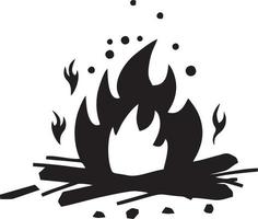 Fire hot icon symbol image vector. Illustration of the danger fire burn image design. EPS 10 vector