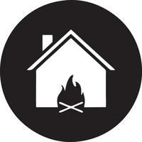 Fire hot icon symbol image vector. Illustration of the danger fire burn image design. EPS 10 vector