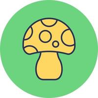 Mushroom vector icon