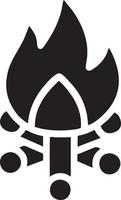 Fire hot icon symbol image vector. Illustration of the danger fire burn image design. EPS 10 vector