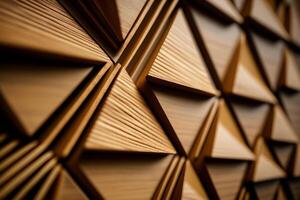 wooden rhombus abstract texture background photo