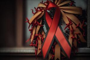 symbol red ribbon photo