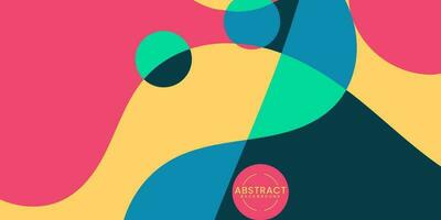 abstract organic colorful background. 70s. 80. 60s. vector