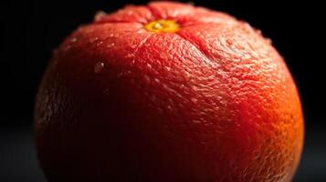 juicy red grapefruit fruit closeup photo