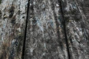 old patterned wooden table photo