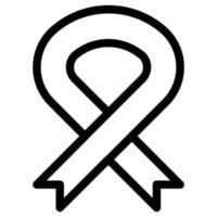 ribbon icon for download vector