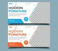 Set of Furniture Sale banners with standard web sizes. Business banners template with place for images. Vertical, Horizontal and Rectangle Banners design for ad, flyer, poster, social media. vector