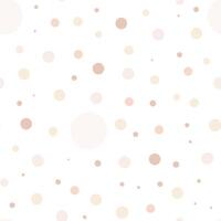 background print in the form of multi-colored circles of delicate color vector