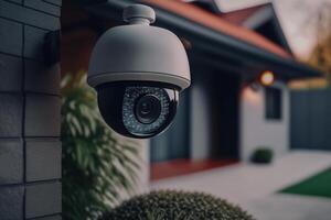 outside house security surveillance camera illustration photo