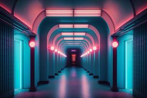 sci-fi corridor room photo