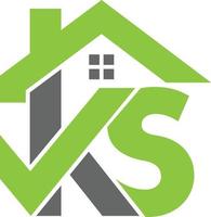 logotipo de agencia inmobiliaria vector