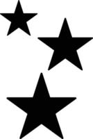 Set of stars icon, star symbol collection vector