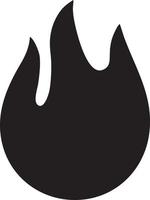 Fire hot icon symbol image vector. Illustration of the danger fire burn image design. EPS 10 vector