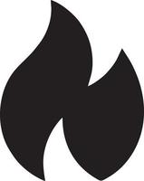 Fire hot icon symbol image vector. Illustration of the danger fire burn image design. EPS 10 vector