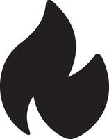 Fire hot icon symbol image vector. Illustration of the danger fire burn image design. EPS 10 vector