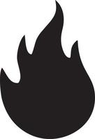 Fire hot icon symbol image vector. Illustration of the danger fire burn image design. EPS 10 vector